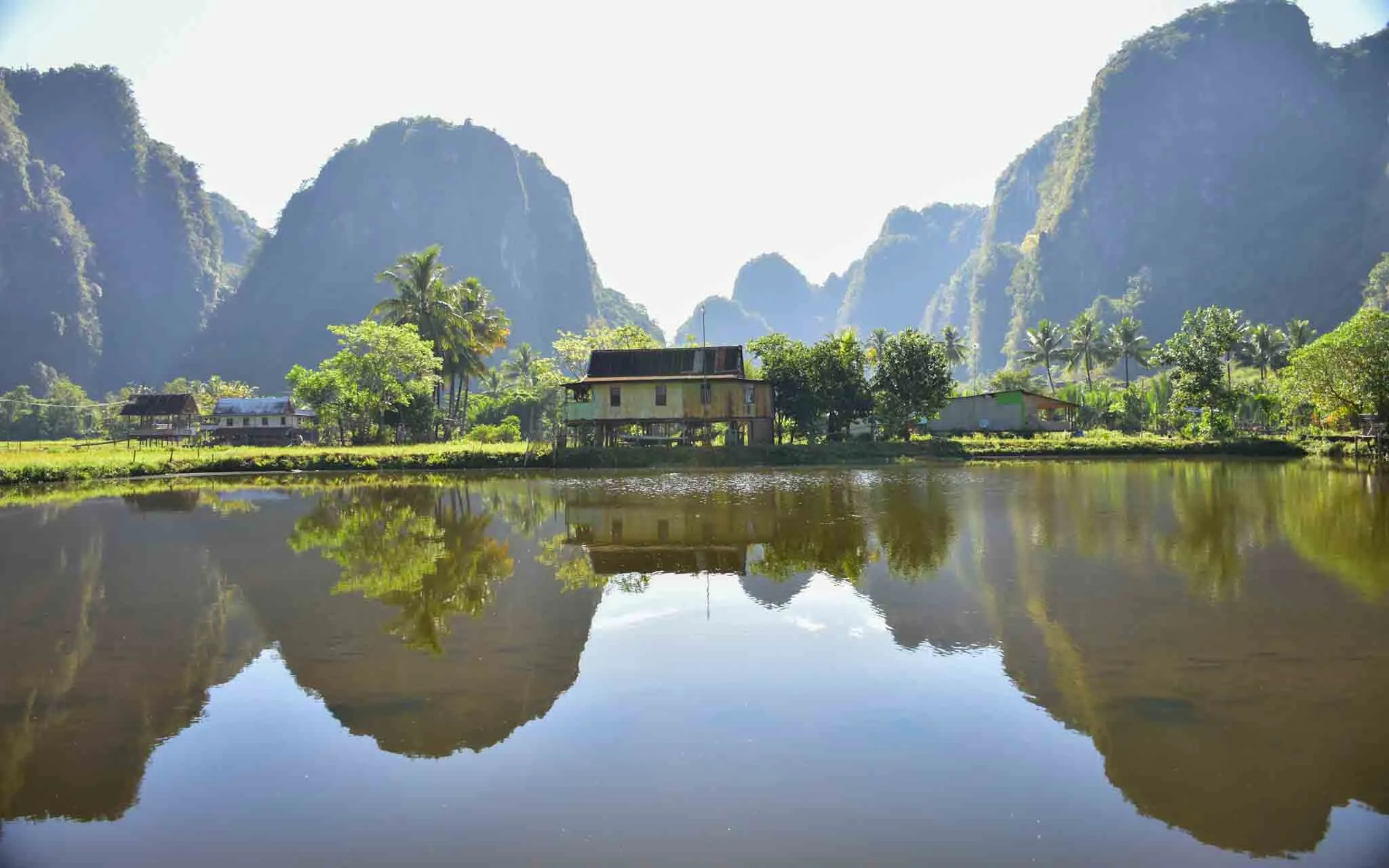 Sunset Rammang Rammang & Bat Watching